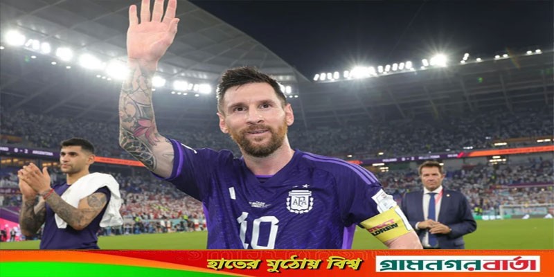 রেকর্ড ভেঙে ম্যারাডোনাকে স্মরণ করে যা বললেন মেসি রেকর্ড ভেঙে ম্যারাডোনাকে স্মরণ করে যা বললেন মেসি