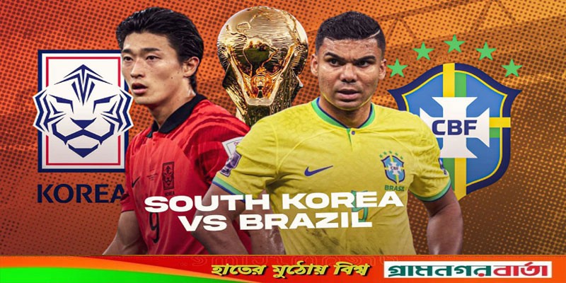 ব্রাজিল-দক্ষিণ কোরিয়ার ম্যাচসহ আজ টিভিতে যা দেখবেন ব্রাজিল-দক্ষিণ কোরিয়ার ম্যাচসহ আজ টিভিতে যা দেখবেন