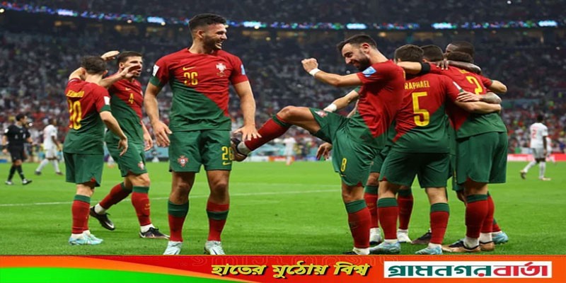 রামোসের হ্যাটট্রিকে সুইসদের উড়িয়ে শেষ আটে পর্তুগাল রামোসের হ্যাটট্রিকে সুইসদের উড়িয়ে শেষ আটে পর্তুগাল