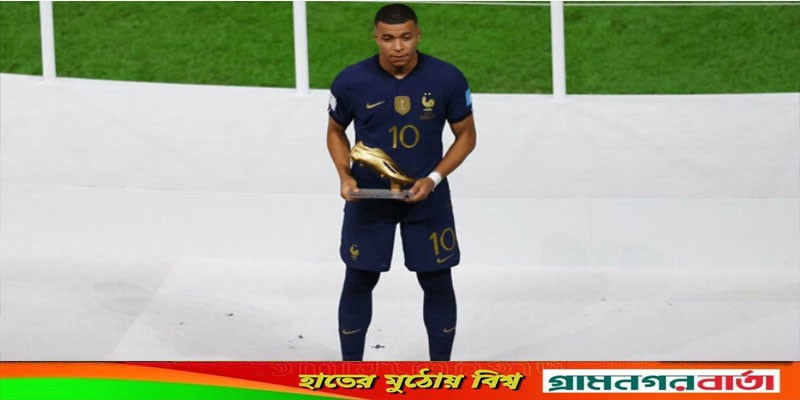 গোল্ডেন বুট জয় তবুও মন খারাপ এমবাপ্পের গোল্ডেন বুট জয় তবুও মন খারাপ এমবাপ্পের