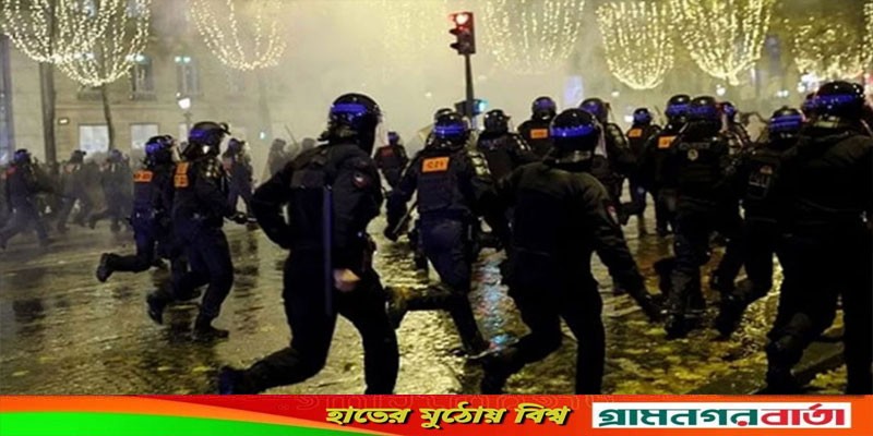 আর্জেন্টিনার কাছে হারের পর বিক্ষোভে উত্তাল ফ্রান্স আর্জেন্টিনার কাছে হারের পর বিক্ষোভে উত্তাল ফ্রান্স