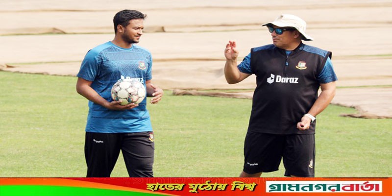 ভারতের বিপক্ষে দ্বিতীয় টেস্টে পুরো ফিট সাকিব ভারতের বিপক্ষে দ্বিতীয় টেস্টে পুরো ফিট সাকিব