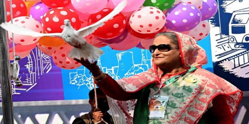 বিনা প্রতিদ্বন্দ্বিতায় টানা দশম বার আওয়ামী লীগ সভানেত্রী শেখ হাসিনা বিনা প্রতিদ্বন্দ্বিতায় টানা দশম বার আওয়ামী লীগ সভানেত্রী শেখ হাসিনা