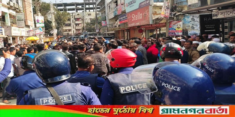 ফরিদপুরে পুলিশি বাধায় বিএনপির গণ-মিছিল পণ্ড ফরিদপুরে পুলিশি বাধায় বিএনপির গণ-মিছিল পণ্ড