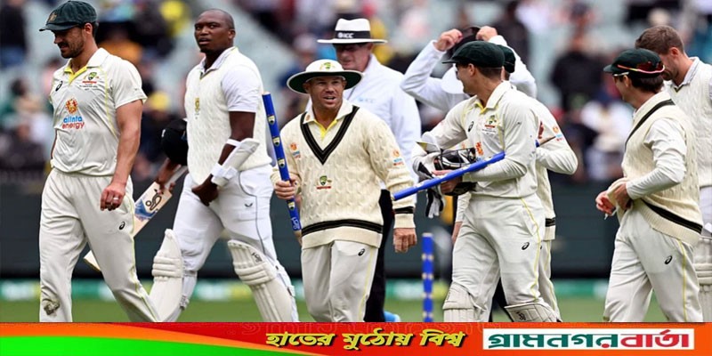 দক্ষিণ আফ্রিকাকে ইনিংস ব্যবধানে হারিয়ে সিরিজ জিতলো অস্ট্রেলিয়া দক্ষিণ আফ্রিকাকে ইনিংস ব্যবধানে হারিয়ে সিরিজ জিতলো অস্ট্রেলিয়া