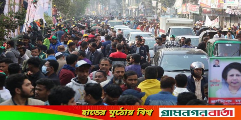 বিএনপির গণ-অবস্থান কর্মসূচি ঘিরে রাজধানীতে যানজট বিএনপির গণ-অবস্থান কর্মসূচি ঘিরে রাজধানীতে যানজট