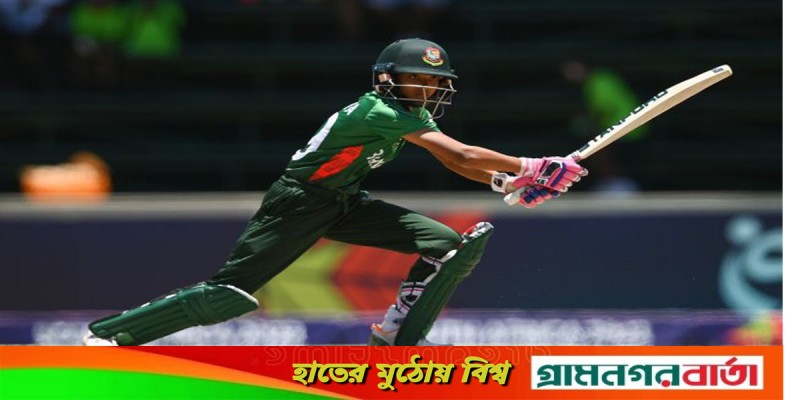 বাংলাদেশের মেয়েরা শ্রীলঙ্কাকে ১৬৬ রানের লক্ষ্য দিলো বাংলাদেশের মেয়েরা শ্রীলঙ্কাকে ১৬৬ রানের লক্ষ্য দিলো