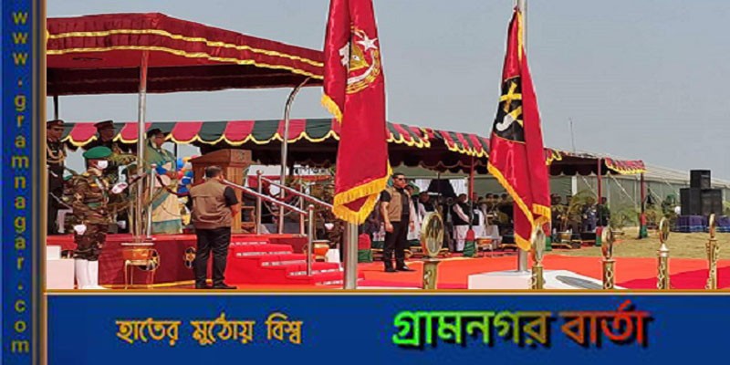 কিশোরগঞ্জে সেনানিবাস উদ্বোধন করলেন প্রধানমন্ত্রী কিশোরগঞ্জে সেনানিবাস উদ্বোধন করলেন প্রধানমন্ত্রী