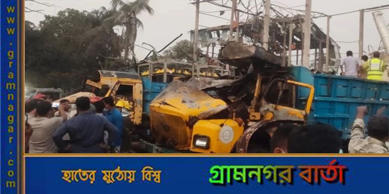 বিস্ফোরণে অক্সিজেন প্ল্যান্ট ধ্বংসস্তূপ, উদ্ধারকাজে সেনাবাহিনী বিস্ফোরণে অক্সিজেন প্ল্যান্ট ধ্বংসস্তূপ, উদ্ধারকাজে সেনাবাহিনী