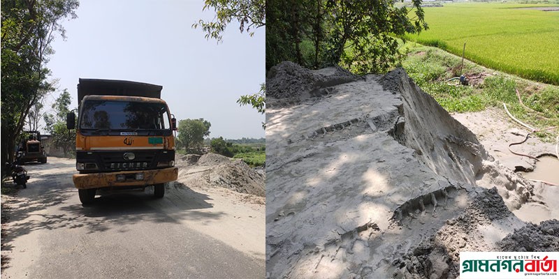 শ্রীনগরে ড্রেজার বাণিজ্যে ভোগান্তি, কৃষি জমি ও জলাশয় ভরাট শ্রীনগরে ড্রেজার বাণিজ্যে ভোগান্তি, কৃষি জমি ও জলাশয় ভরাট
