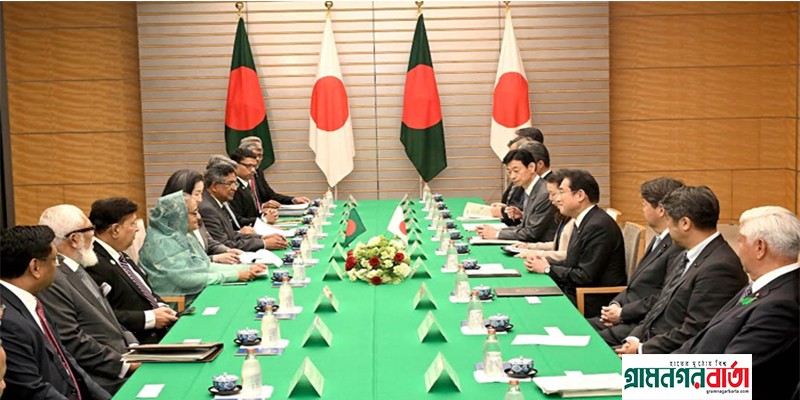 সহযোগিতা জোরদারে ঢাকা ও টোকিও’র মধ্যে ৮টি চুক্তি স্বাক্ষরিত সহযোগিতা জোরদারে ঢাকা ও টোকিও’র মধ্যে ৮টি চুক্তি স্বাক্ষরিত