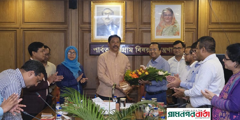 পার্বত্য চট্টগ্রাম বিষয়ক মন্ত্রণালয়ের সচিব পদে যোগদান করলেন মশিউর রহমান এনডিসি পার্বত্য চট্টগ্রাম বিষয়ক মন্ত্রণালয়ের সচিব পদে যোগদান করলেন মশিউর রহমান এনডিসি