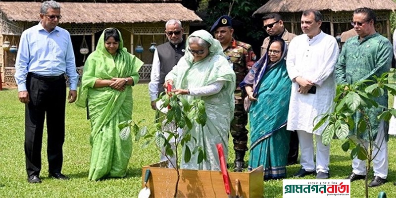বাংলাদেশকে রক্ষায় বৃক্ষরোপণ করতে দেশবাসীর প্রতি প্রধানমন্ত্রীর আহ্বান বাংলাদেশকে রক্ষায় বৃক্ষরোপণ করতে দেশবাসীর প্রতি প্রধানমন্ত্রীর আহ্বান