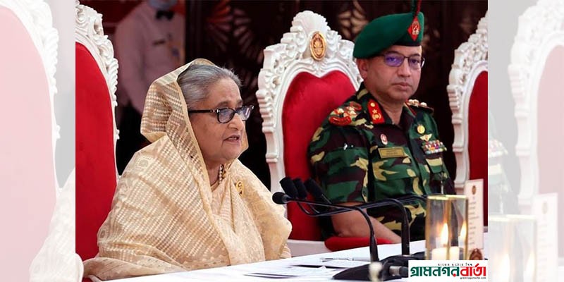 দেশে-বিদেশে মানুষের পাশে দাঁড়ানোয় সশস্ত্র বাহিনীর প্রশংসায় প্রধানমন্ত্রী দেশে-বিদেশে মানুষের পাশে দাঁড়ানোয় সশস্ত্র বাহিনীর প্রশংসায় প্রধানমন্ত্রী