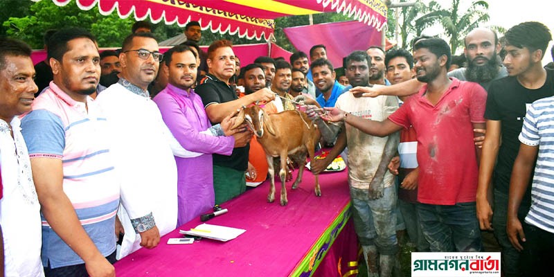 বগুড়ায় হাডুডু ও পাতা খেলায় বিজয়ীদের মাঝে পুরস্কার বিতরণ বগুড়ায় হাডুডু ও পাতা খেলায় বিজয়ীদের মাঝে পুরস্কার বিতরণ