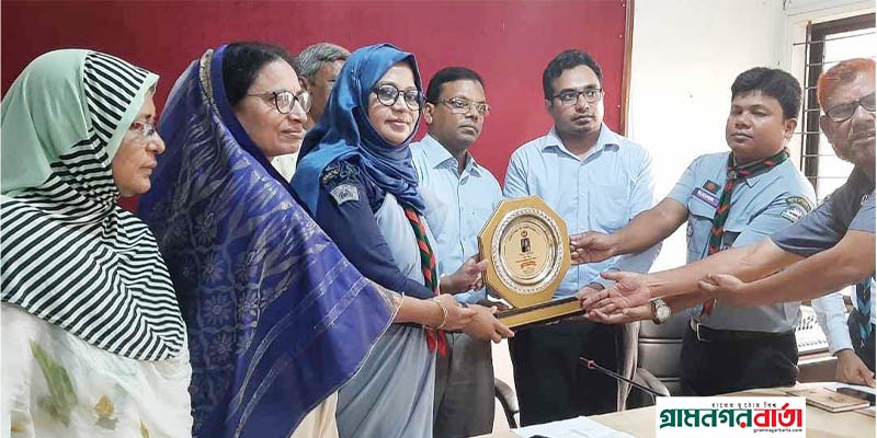 কাউনিয়া উপজেলা স্কাউটস এর পক্ষ থেকে শিপুন আখতারকে সংবর্ধনা কাউনিয়া উপজেলা স্কাউটস এর পক্ষ থেকে শিপুন আখতারকে সংবর্ধনা