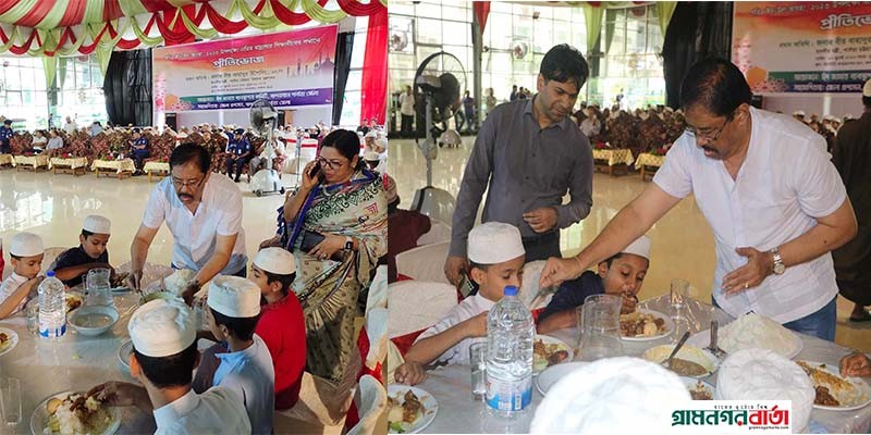 মাদ্রাসার এতিম শিক্ষার্থী ও শিক্ষকদের নিজ হাতে খাবার পরিবেশন করেন পার্বত্য মন্ত্রী মাদ্রাসার এতিম শিক্ষার্থী ও শিক্ষকদের নিজ হাতে খাবার পরিবেশন করেন পার্বত্য মন্ত্রী