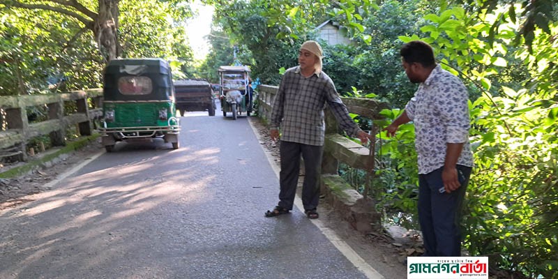 সিরাজদিখানের শুলপুরে ঝুঁকিপূর্ণ কালভার্ট সিরাজদিখানের শুলপুরে ঝুঁকিপূর্ণ কালভার্ট