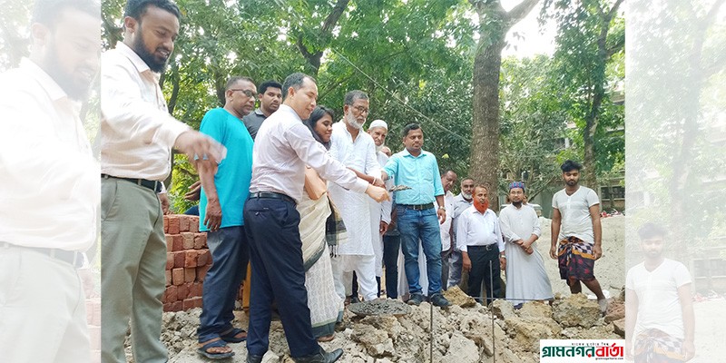 বগুড়ায় কৃষি উপকরণ সংরক্ষণাগার ভবনের ভিত্তিপ্রস্তর স্থাপন বগুড়ায় কৃষি উপকরণ সংরক্ষণাগার ভবনের ভিত্তিপ্রস্তর স্থাপন