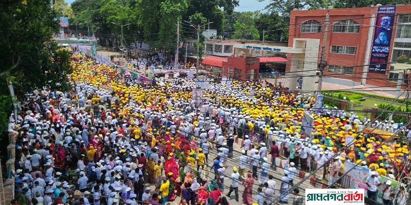 রংপুরে মহাসমাবেশের আনুষ্ঠানিক কার্যক্রম শুরু হয়েছে রংপুরে মহাসমাবেশের আনুষ্ঠানিক কার্যক্রম শুরু হয়েছে