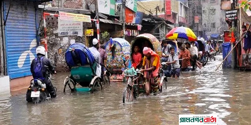মুষলধারে বৃষ্টিতে জলাবদ্ধতা, ভোগান্তিতে সাধারণ মানুষ মুষলধারে বৃষ্টিতে জলাবদ্ধতা, ভোগান্তিতে সাধারণ মানুষ