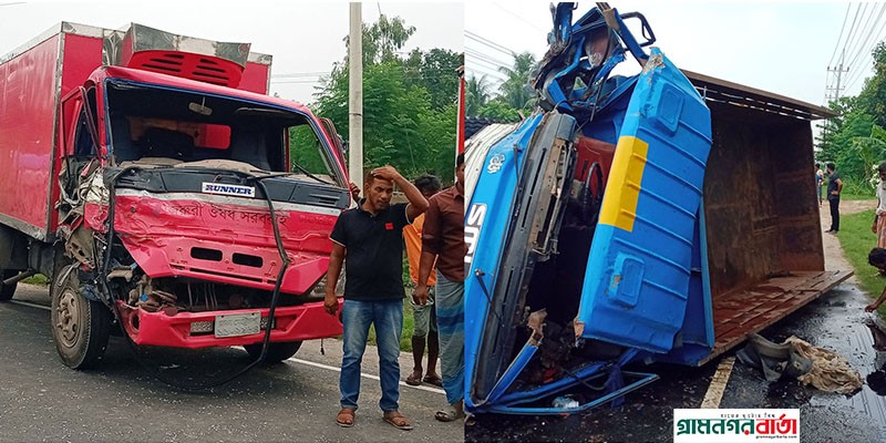 বগুড়ায় দুই ট্রাকের সংঘর্ষে চালক সহ আহত ৪ বগুড়ায় দুই ট্রাকের সংঘর্ষে চালক সহ আহত ৪