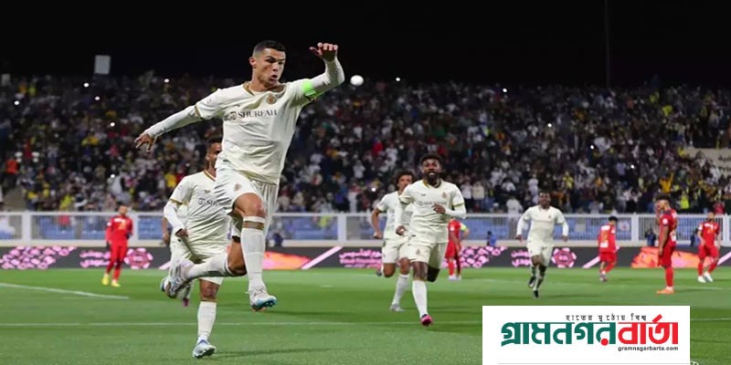 রোনালদোর ৬৩তম হ্যাটট্রিক, জিতল আল নাসের রোনালদোর ৬৩তম হ্যাটট্রিক, জিতল আল নাসের