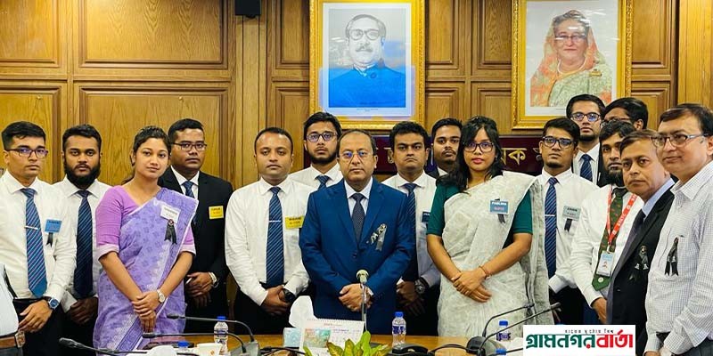 হাসিমুখে সেবা দিতে হবে- নবীন বিসিএস কর্মকর্তাদের প্রতি পার্বত্য সচিব মশিউর রহমান এনডিসি হাসিমুখে সেবা দিতে হবে- নবীন বিসিএস কর্মকর্তাদের প্রতি পার্বত্য সচিব মশিউর রহমান এনডিসি