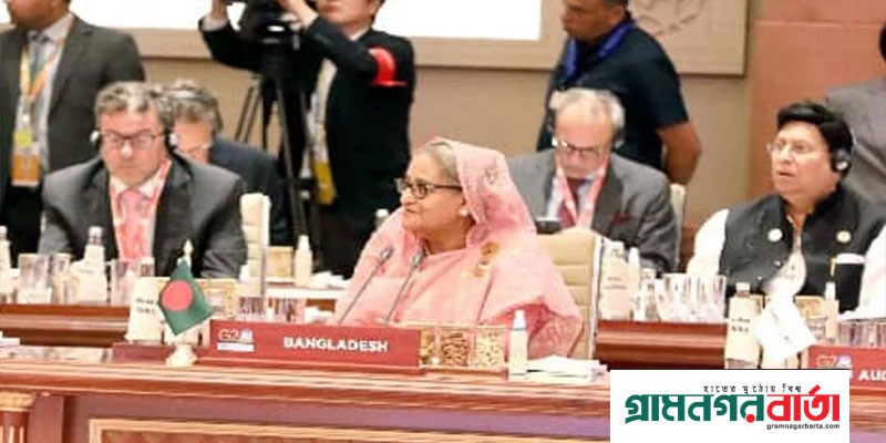 পারস্পরিক সহযোগিতাই পৃথিবীকে রক্ষা করতে পারে: জি-২০ সম্মেলনে শেখ হাসিনা পারস্পরিক সহযোগিতাই পৃথিবীকে রক্ষা করতে পারে: জি-২০ সম্মেলনে শেখ হাসিনা