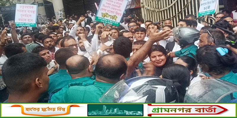 বিএনপিপন্থী ৬৬ আইনজীবীর বিরুদ্ধে পুলিশের মামলা বিএনপিপন্থী ৬৬ আইনজীবীর বিরুদ্ধে পুলিশের মামলা