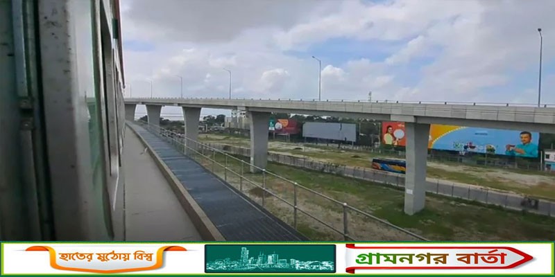 মাত্র ৩ মিনিটেই পদ্মা সেতু পাড়ি দিলো ট্রেন মাত্র ৩ মিনিটেই পদ্মা সেতু পাড়ি দিলো ট্রেন