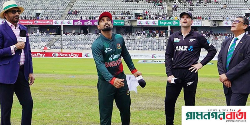 নিউজিল্যান্ডের বিপক্ষে টস হেরে ফিল্ডিংয়ে টাইগাররা, অভিষেক খালেদের নিউজিল্যান্ডের বিপক্ষে টস হেরে ফিল্ডিংয়ে টাইগাররা, অভিষেক খালেদের