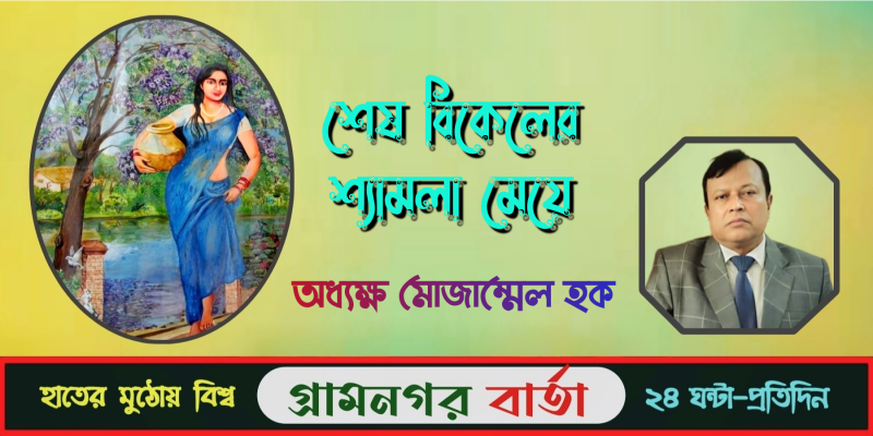 শেষ বিকেলের শ্যামলা মেয়ে- অধ্যক্ষ মোজাম্মেল হক শেষ বিকেলের শ্যামলা মেয়ে- অধ্যক্ষ মোজাম্মেল হক