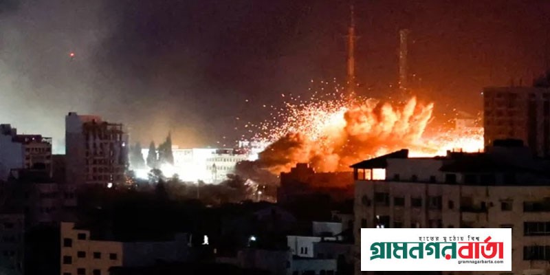 গাজায় রাতভর হামলা, বন্ধ খাবার-পানি ও বিদ্যুৎ সরবরাহ গাজায় রাতভর হামলা, বন্ধ খাবার-পানি ও বিদ্যুৎ সরবরাহ
