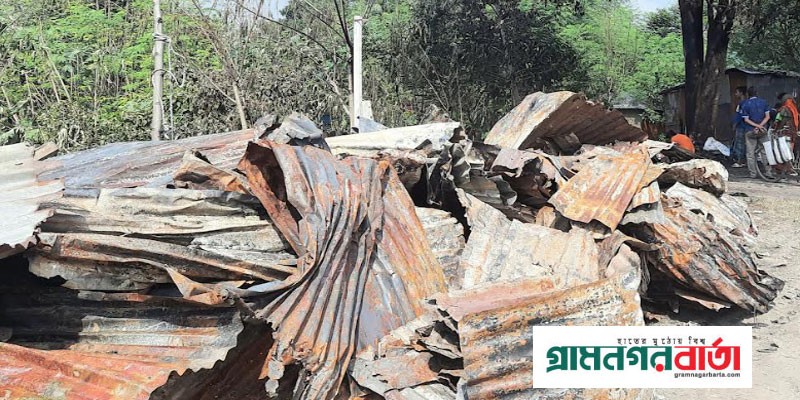 আদমদীঘিতে আগুনে পুড়ে ভাঙাড়ি দোকান ছাই আদমদীঘিতে আগুনে পুড়ে ভাঙাড়ি দোকান ছাই