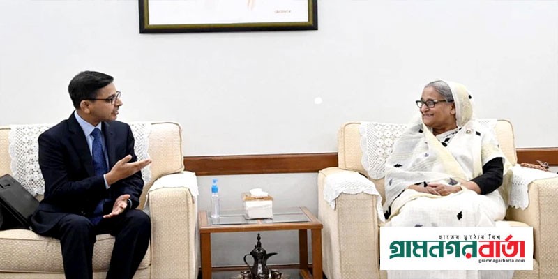 প্রধানমন্ত্রীর সঙ্গে সৌজন্য সাক্ষাৎ করেছেন ভারতীয় হাই কমিশনার প্রধানমন্ত্রীর সঙ্গে সৌজন্য সাক্ষাৎ করেছেন ভারতীয় হাই কমিশনার