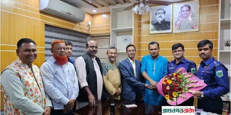 নন্দীগ্রাম থানার নবাগত অফিসার ইনচার্জের সাথে উপজেলা আওয়ামী লীগের শুভেচ্ছা ও মতবিনিময় নন্দীগ্রাম থানার নবাগত অফিসার ইনচার্জের সাথে উপজেলা আওয়ামী লীগের শুভেচ্ছা ও মতবিনিময়