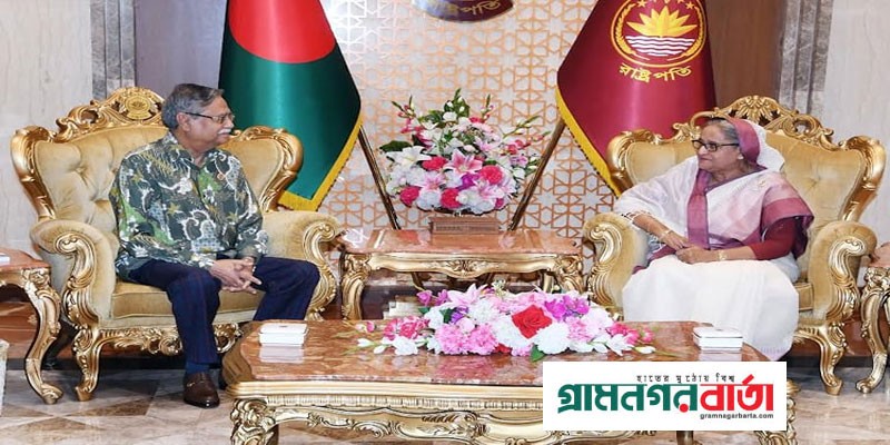 রাষ্ট্রপতির সঙ্গে প্রধানমন্ত্রীর সৌজন্য সাক্ষাৎ রাষ্ট্রপতির সঙ্গে প্রধানমন্ত্রীর সৌজন্য সাক্ষাৎ