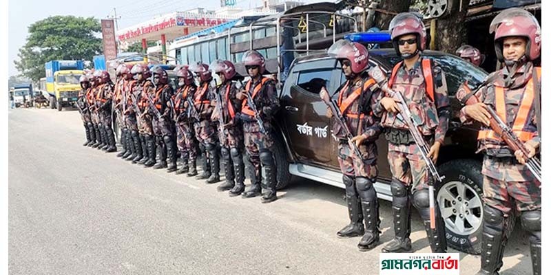 সারাদেশে ২৩২ প্লাটুন বিজিবি মোতায়েন সারাদেশে ২৩২ প্লাটুন বিজিবি মোতায়েন