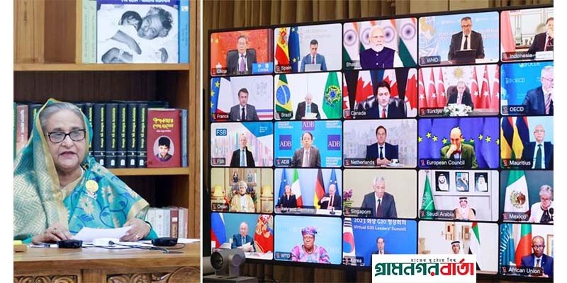বিশ্ব বাঁচাতে যুদ্ধকে না বলুন : প্রধানমন্ত্রী বিশ্ব বাঁচাতে যুদ্ধকে না বলুন : প্রধানমন্ত্রী