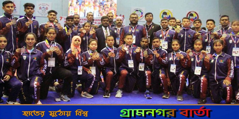 দক্ষিণ এশিয়া কারাতেতে বাংলাদেশ : ৩২ খেলোয়াড়, পদক ৩১ দক্ষিণ এশিয়া কারাতেতে বাংলাদেশ : ৩২ খেলোয়াড়, পদক ৩১