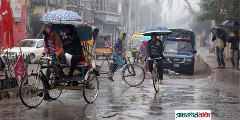 রাজধানীসহ ১৭ অঞ্চলে বৃষ্টি, ঝোড়ো হাওয়ার পূর্বাভাস রাজধানীসহ ১৭ অঞ্চলে বৃষ্টি, ঝোড়ো হাওয়ার পূর্বাভাস
