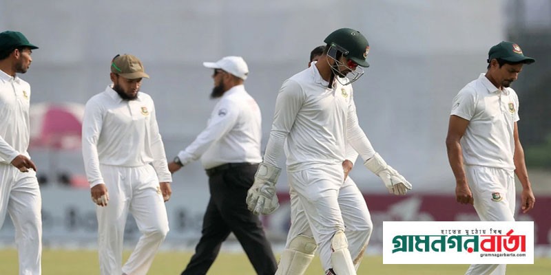 মিরপুর টেস্ট: শেষ পর্যন্ত পারল না বাংলাদেশ মিরপুর টেস্ট: শেষ পর্যন্ত পারল না বাংলাদেশ