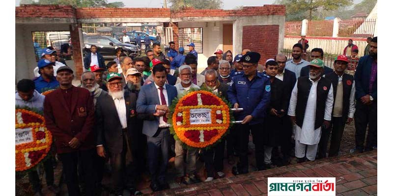 লৌহজং এ শহীদ বুদ্বিজীবি দিবস পালন লৌহজং এ শহীদ বুদ্বিজীবি দিবস পালন