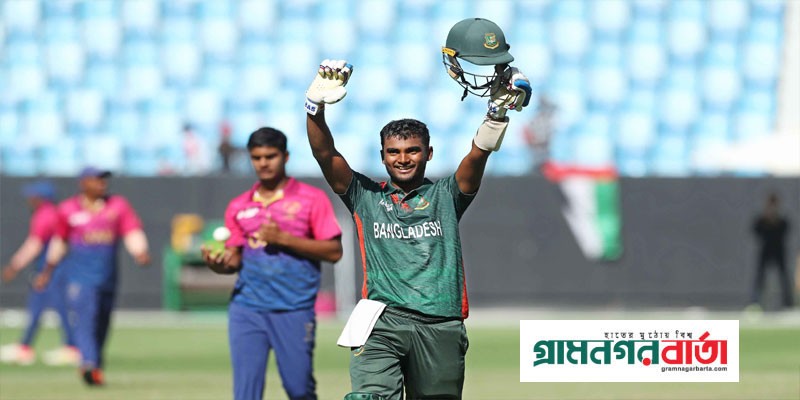 যুব এশিয়া কাপে চ্যাম্পিয়ন হয়ে ইতিহাস রচনা করল বাংলাদেশ যুব এশিয়া কাপে চ্যাম্পিয়ন হয়ে ইতিহাস রচনা করল বাংলাদেশ