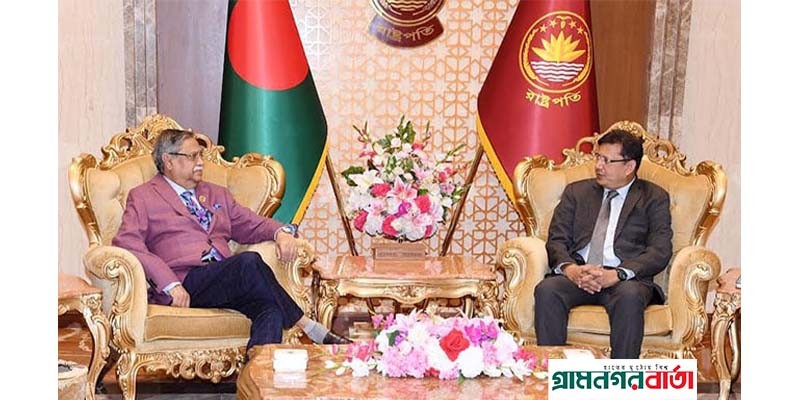 রাষ্ট্রপতির সাথে ইন্দোনেশিয়ায় নিযুক্ত বাংলাদেশের রাষ্ট্রদূতের সাক্ষাৎ রাষ্ট্রপতির সাথে ইন্দোনেশিয়ায় নিযুক্ত বাংলাদেশের রাষ্ট্রদূতের সাক্ষাৎ