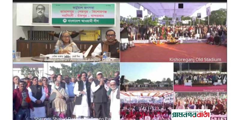 বিএনপি-জামায়াতের কাজই মানুষ পোড়ানো আর ধ্বংস করা- শেখ হাসিনা বিএনপি-জামায়াতের কাজই মানুষ পোড়ানো আর ধ্বংস করা- শেখ হাসিনা