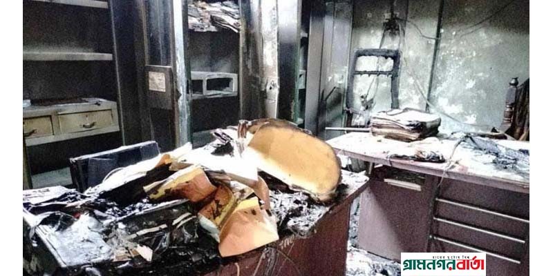 গাজীপুরে ইউনিয়ন পরিষদ কার্যালয়ে অগ্নিকান্ড গাজীপুরে ইউনিয়ন পরিষদ কার্যালয়ে অগ্নিকান্ড