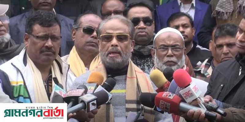 সরকার কথা রাখেনি: জিএম কাদের সরকার কথা রাখেনি: জিএম কাদের