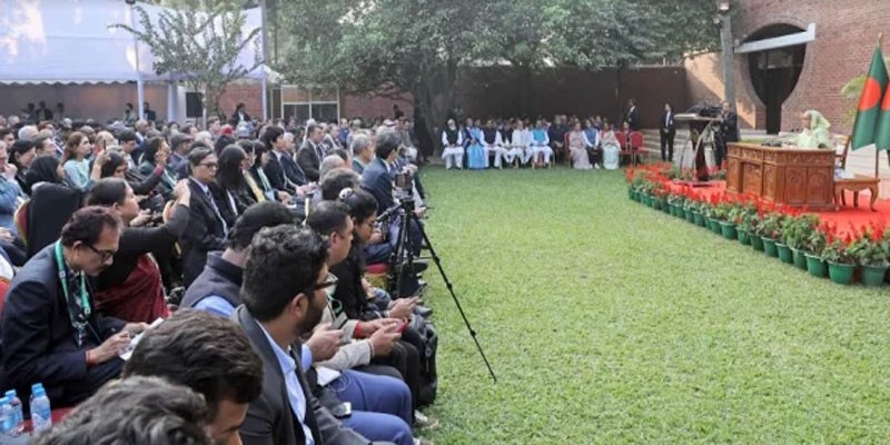 কোনো দল যদি নির্বাচনে না এলে, তার মানে এটা নয় যে গণতন্ত্র নেই কোনো দল যদি নির্বাচনে না এলে, তার মানে এটা নয় যে গণতন্ত্র নেই